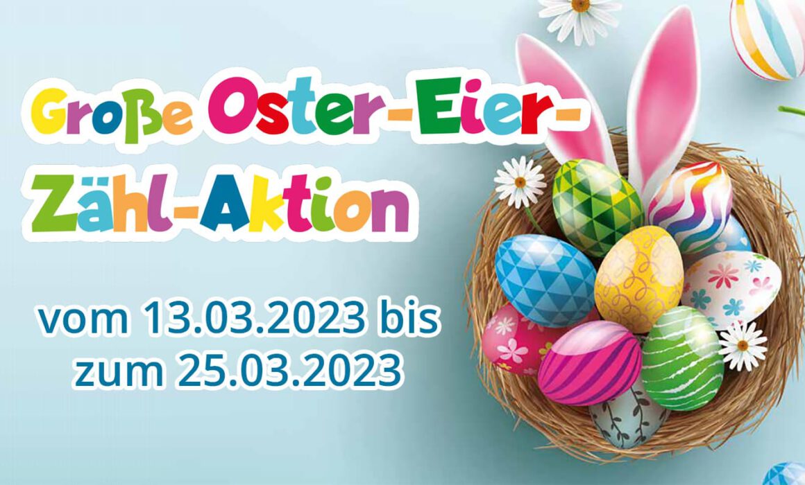 Große Oster-Eier-Zähl-Aktion
