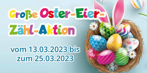 Große Oster-Eier-Zähl-Aktion