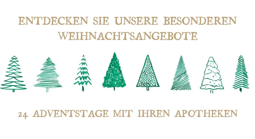 Weihnachtsangebote 2023 in Ihren Glückauf-Apotheken