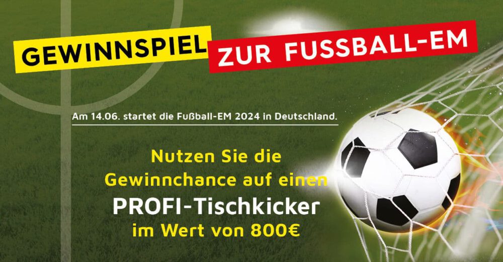 Gewinnspiel zur Fussball-EM 2024